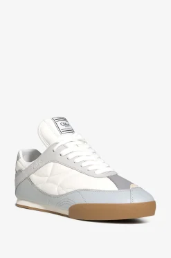 Niedrige Netz- und Ledersneakers Chloé Kick