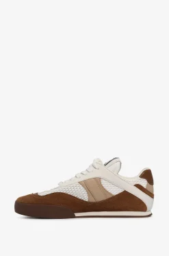 Niedrige Netz- und Ledersneakers Chloé Kick