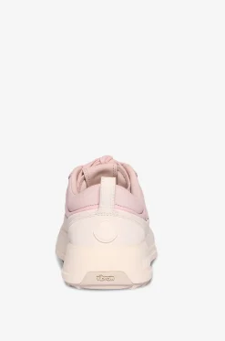 Niedrige Nylon- und Ledersneakers Moncler Altive