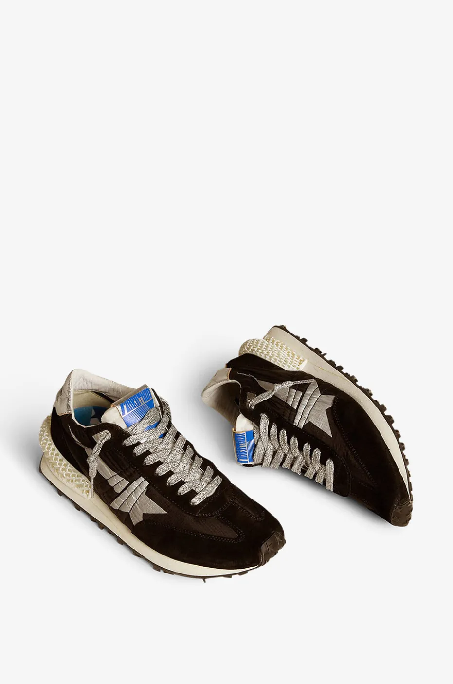 Niedrige Ripstop-Sneakers mit Wildleder Marathon