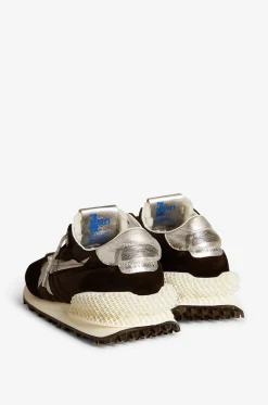 Niedrige Ripstop-Sneakers mit Wildleder Marathon