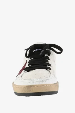 Niedrige Schnürsneakers aus Leder Super-Star