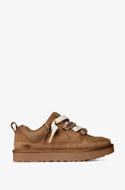 Niedrige Schnürsneakers aus Leder Lo Lowmel