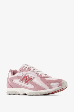 Niedrige Schnürsneakers aus Stoff und Leder 204L