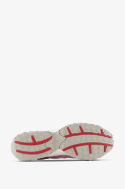 Niedrige Schnürsneakers aus Stoff und Leder 204L
