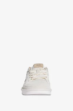 Niedrige Schnürsneakers aus Mesh und Wildleder Minimel