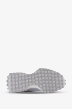 Niedrige Sneakers aus Leder und Metallic-Wildleder W 327 Glimmer