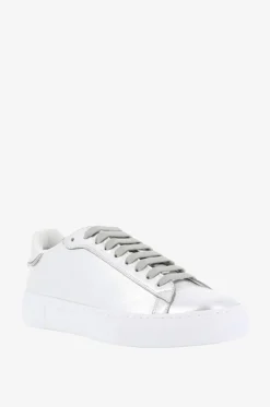 Niedrige Sneakers aus Metallic-Leder Dalila