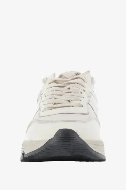 Niedrige Sneakers aus Nappaleder und Nylon Running Sole