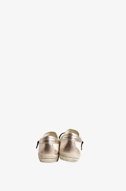 Niedrige Sneakers aus Nappa- und Metallic-Leder Super Star