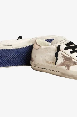 Niedrige Sneakers aus Nappa- und Metallic-Leder Super Star