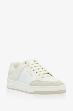 Niedrige Sneakers aus Nylon und Leder SL61