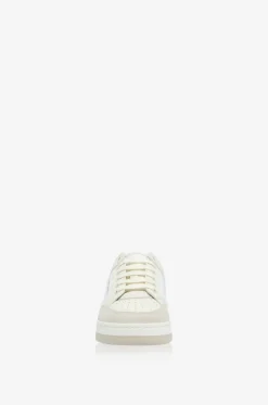 Niedrige Sneakers aus Nylon und Leder SL61