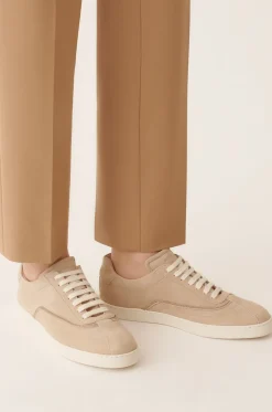 Niedrige Sneakers aus Wildleder Filo Diamante