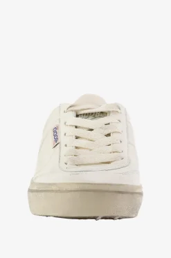 Niedrige Used-Look-Nappaledersneakers mit Platindetail Soul Star