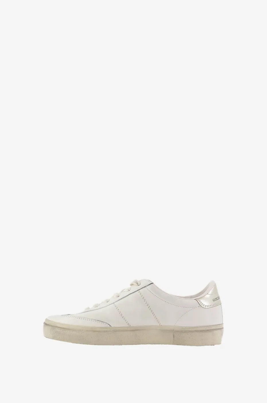 Niedrige Used-Look-Nappaledersneakers mit Platindetail Soul Star