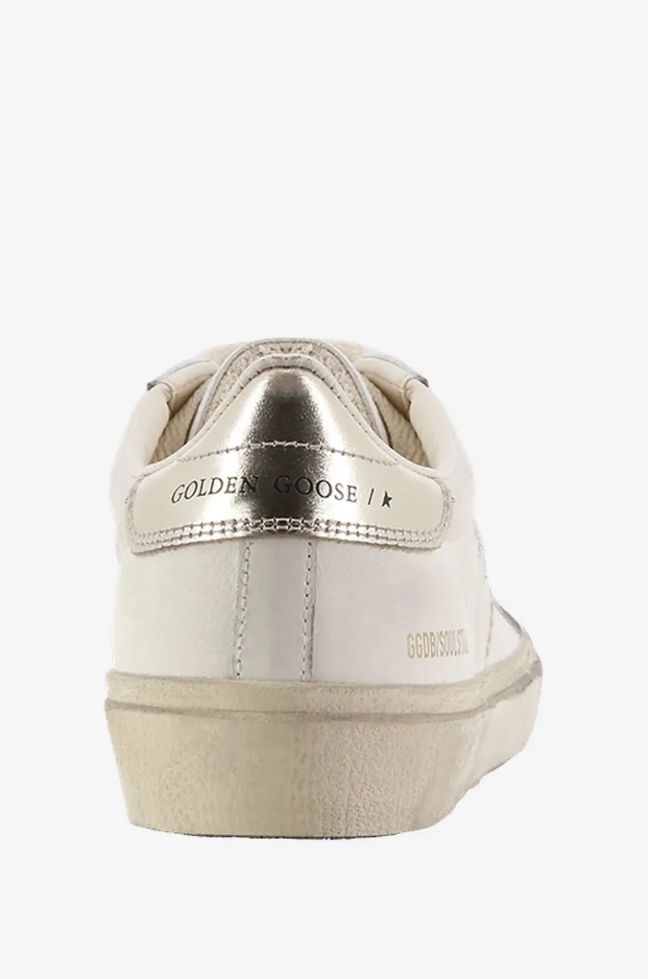 Niedrige Used-Look-Nappaledersneakers mit Platindetail Soul Star