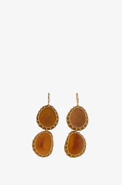 Ohrringe aus pflanzlichem Elfenbein Cartagena Double Mini