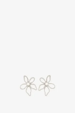 Ohrstecker aus Strass und Perle Felicity