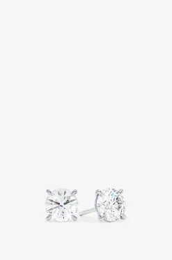 Ohrstecker aus Weissgold und Diamant The Round Brilliant