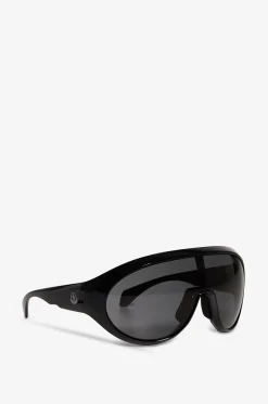 Ovale Sonnenbrille aus Acetat Contrast