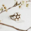 Perlenbesezter Ring Pizzo
