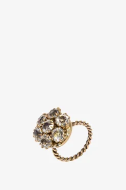 Perlenbesezter Ring Pizzo