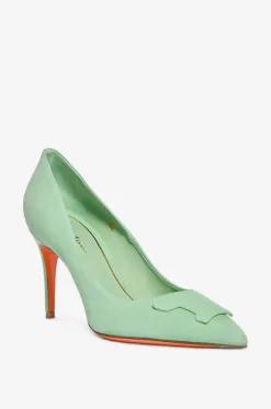 Pumps aus Leder Santoni Sibile 80