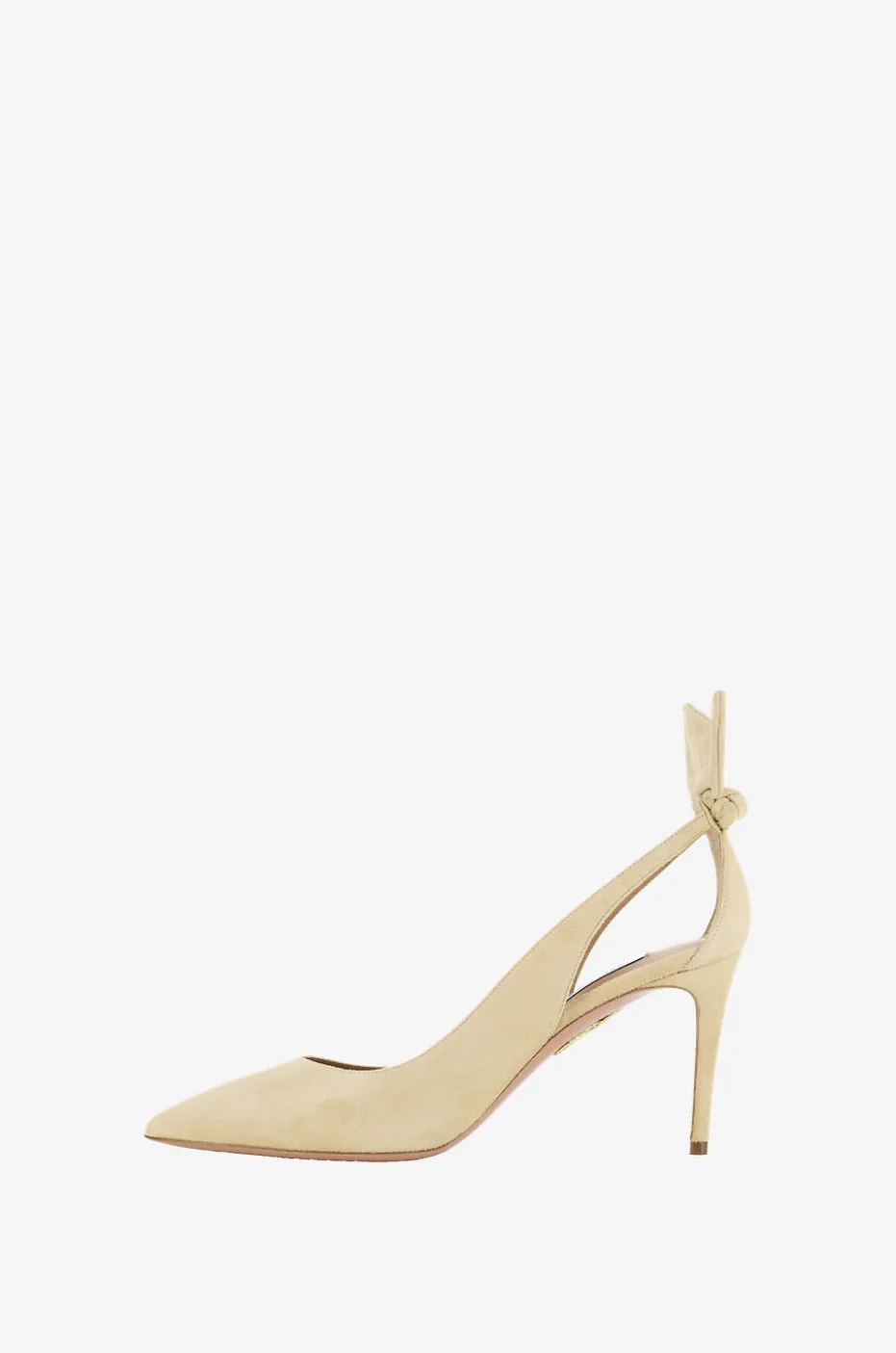 Pumps aus Wildleder Bow Tie 85