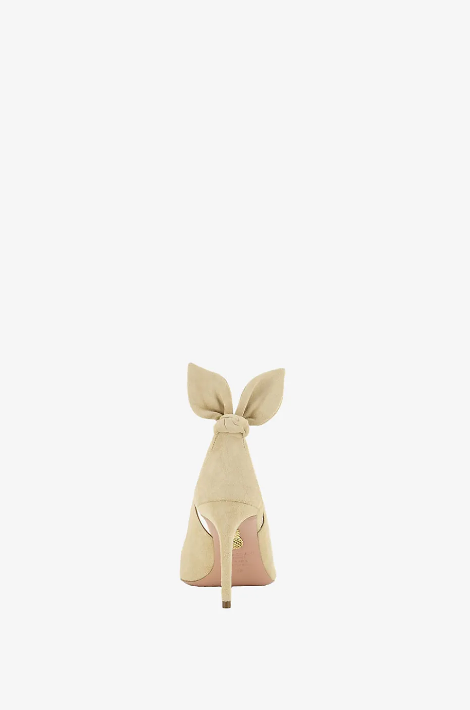 Pumps aus Wildleder Bow Tie 85