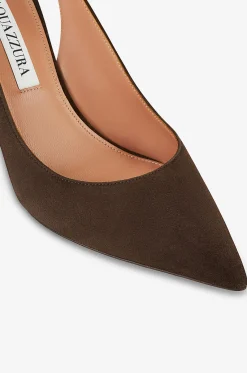Pumps aus Wildleder Bow Tie 85
