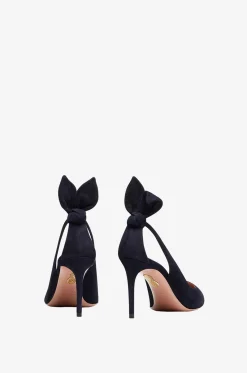 Pumps aus Wildleder Bow Tie 85