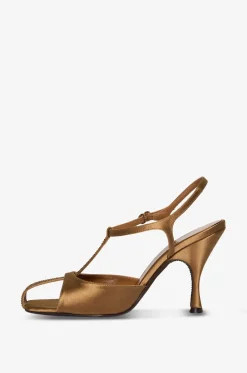 Pumps mit hohen Absätzen aus Satin Hidden Gem