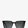 Quadratische Acetat-Sonnenbrille SL M146