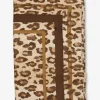 Quadratisches Seidentwill-Tuch mit Animal-Print Ones to