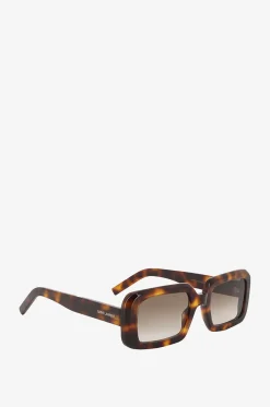 Quadratsiche Sonnenbrille in Schildpatt-Optik SL 534 Sunrise