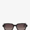 Rechteckige Acetat-Sonnenbrille The Hustler II