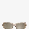 Rechteckige Sonnenbrille aus Acetat Suntrap