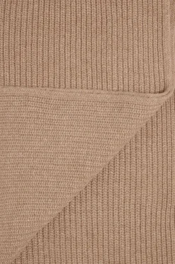 Rechteckige Stola aus glänzendem Lurex-Strickstoff