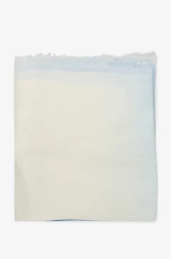 Rechteckige Stola aus Kaschmir Tie and Dye Nuage