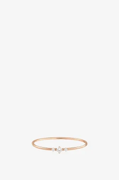 Ring aus Roségold und Diamanten Stardust 3