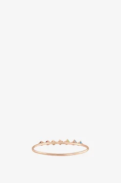 Ring aus Roségold und Edelsteinen Stardust Rainbow