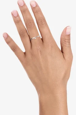 Ring aus Weissgold und Diamant Charlie