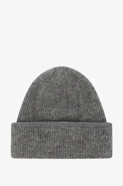 Rippstrickmütze aus Alpaka Le Bonnet Gros Grain