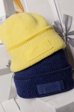 Rippstrickmütze aus Alpaka Le Bonnet Gros Grain