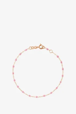 Roségold- und Harz-Armband Classique Gigi Fuchsia