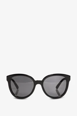Runde Acetat-Sonnenbrille aus edlem Material