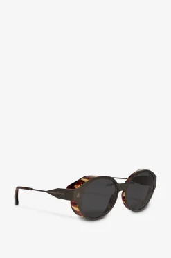 Runde Sonnenbrille aus Titan Auros