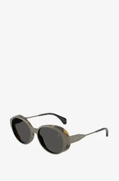 Runde Sonnenbrille aus Titan Auros