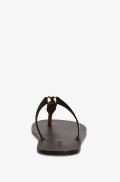 Sandalen aus glattem Leder Babylone